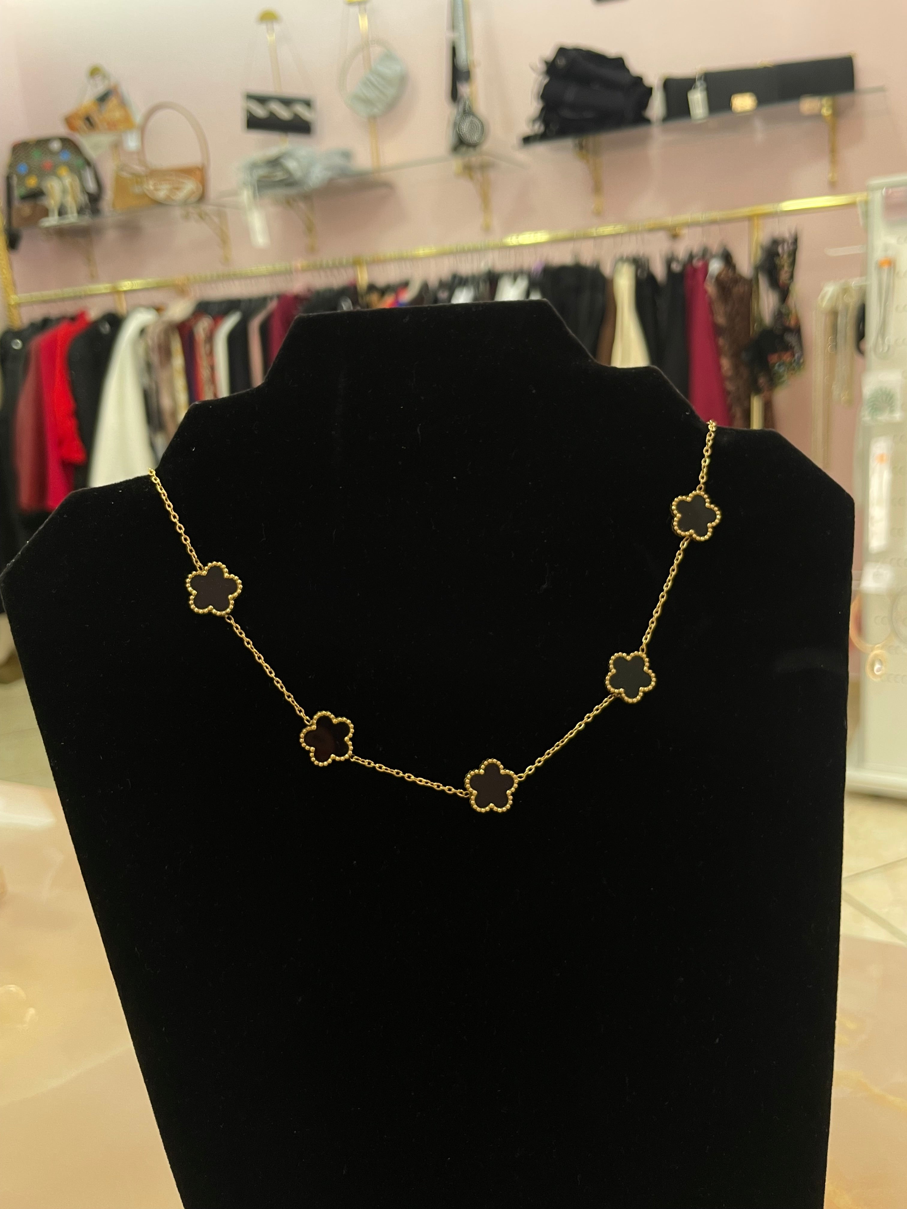 COLLANA QUADRIFOGLIO