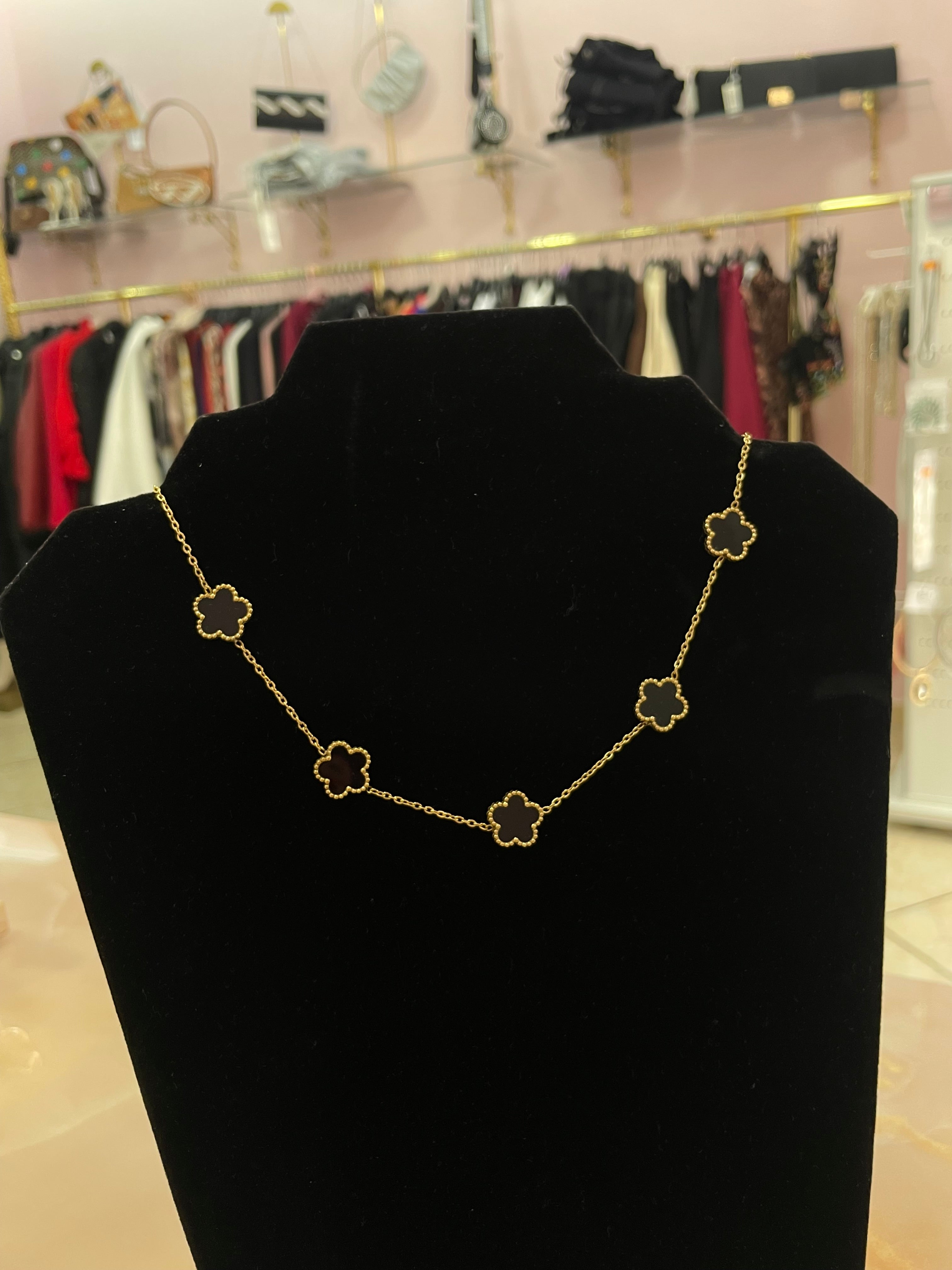 COLLANA QUADRIFOGLIO