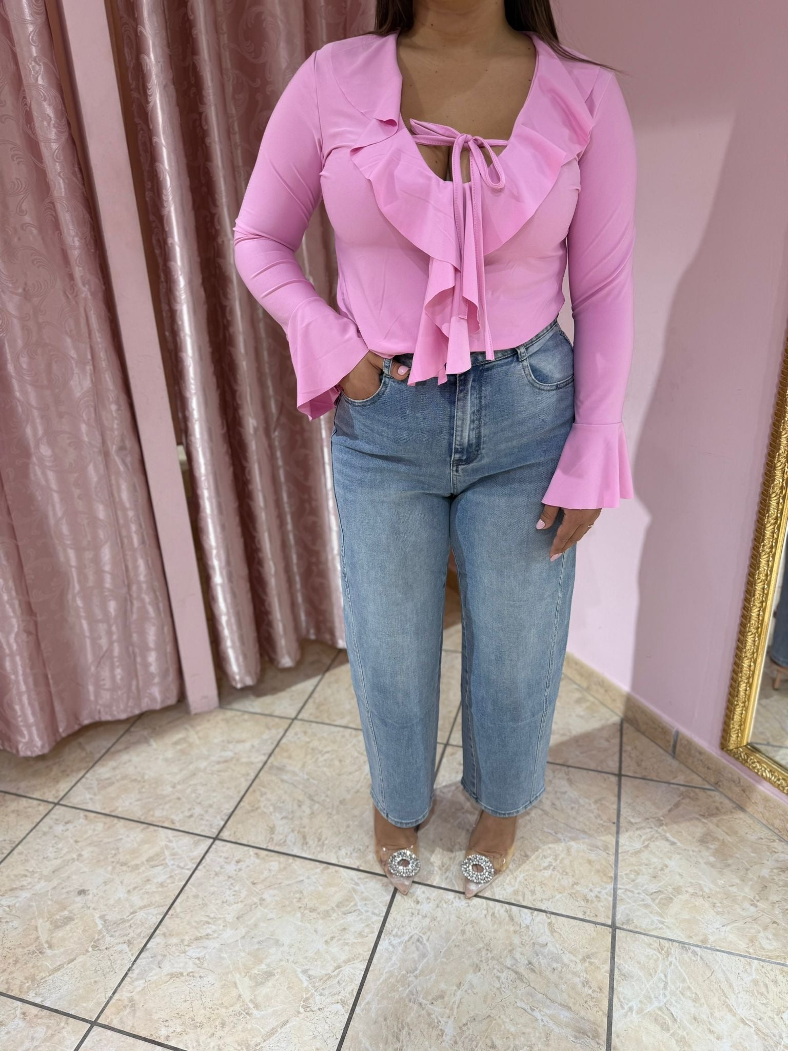 JEANS TASCA BRILLA CURVY