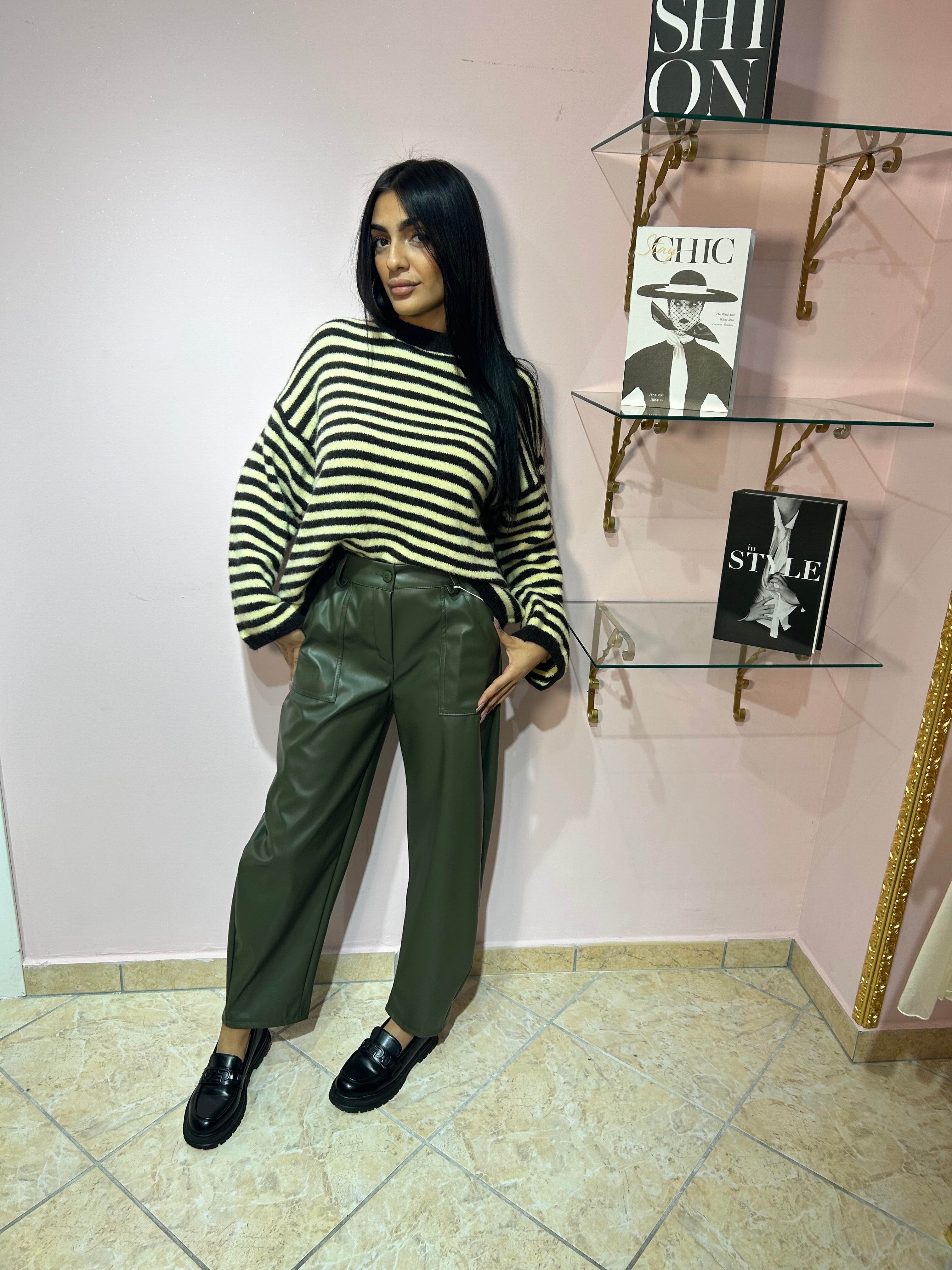 PANTALONE ECOPELLE 18228