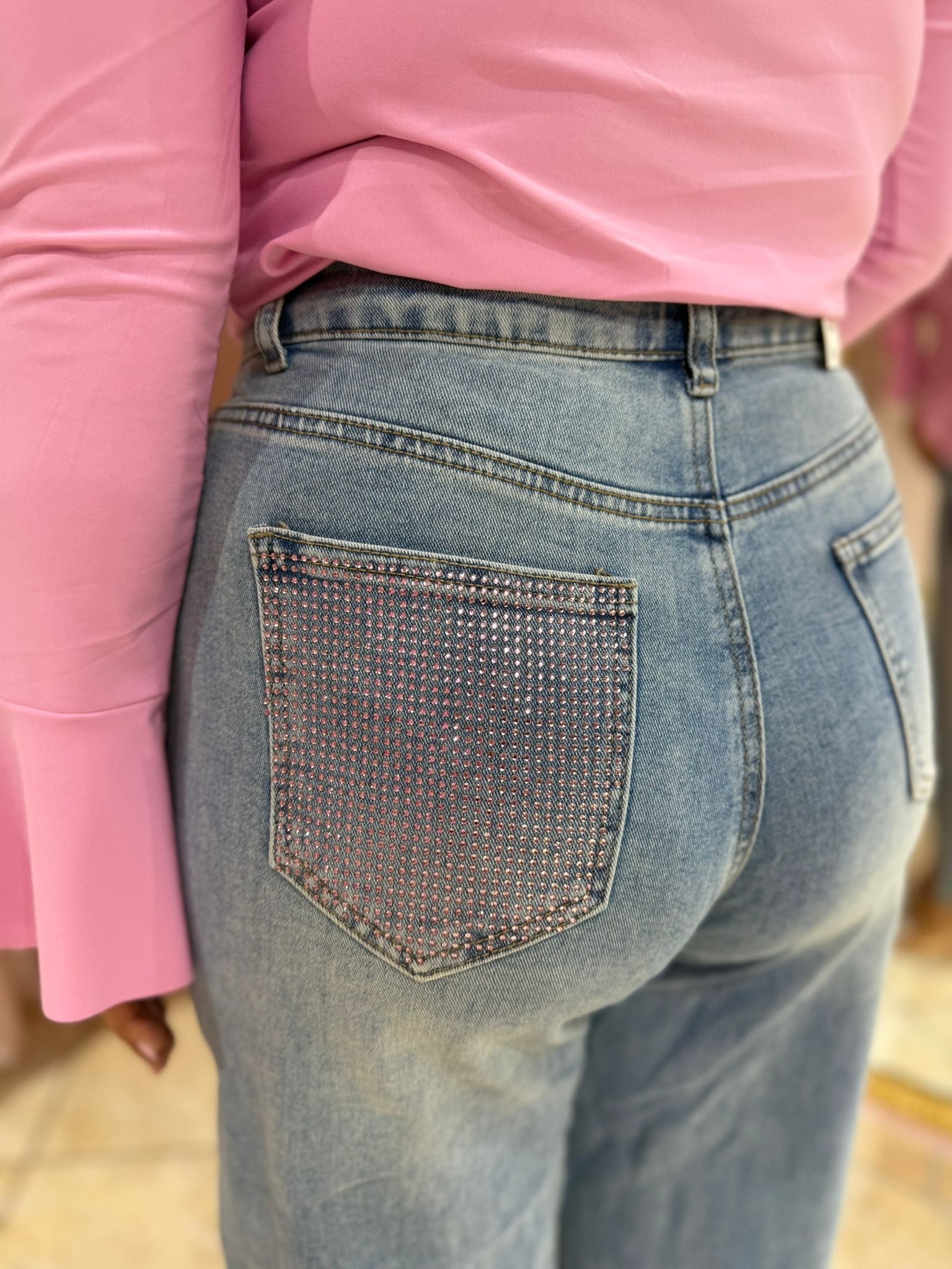 JEANS TASCA BRILLA CURVY