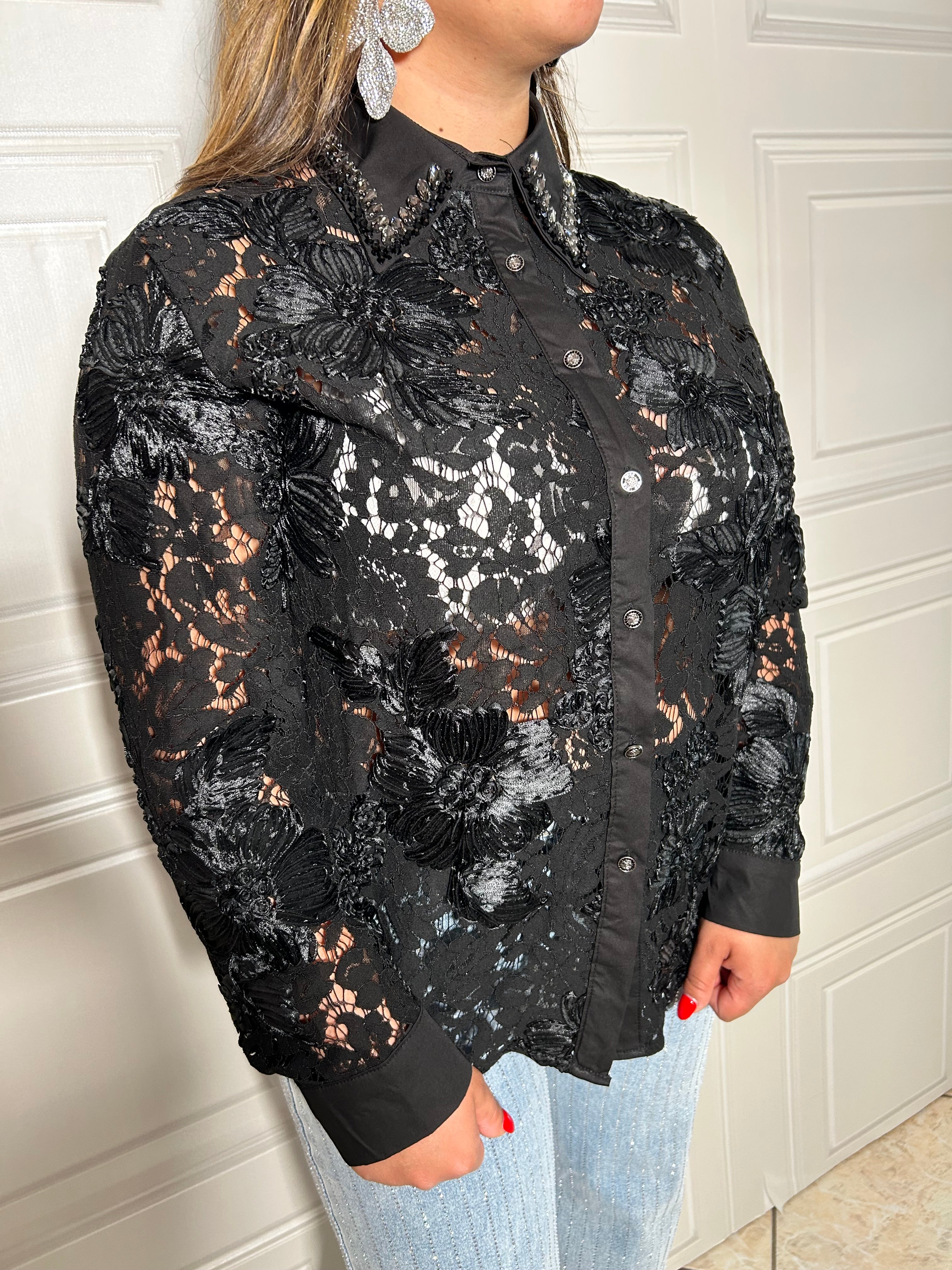CAMICIA FLOWERS